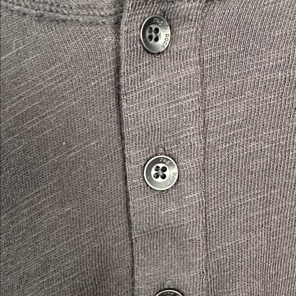 rag & bone Black Long Sleeve Henley - Picture 6 of 10